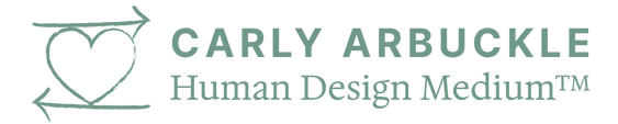 Logo for Carly Arbuckle- Human Design Medium website